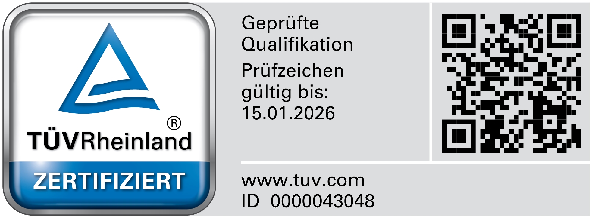 TÜV Rheinland - Gutachter